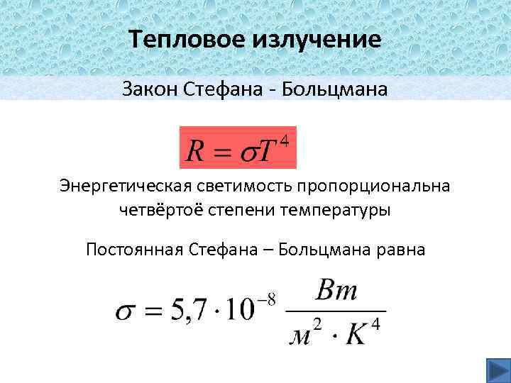 Тепловое излучение