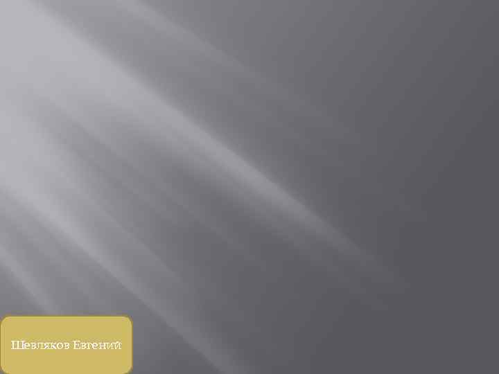 Шевляков Евгений 