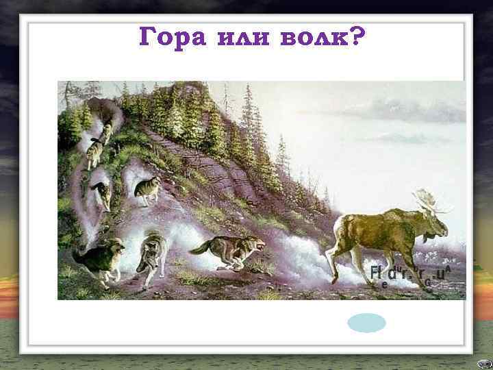 Гора или волк? 
