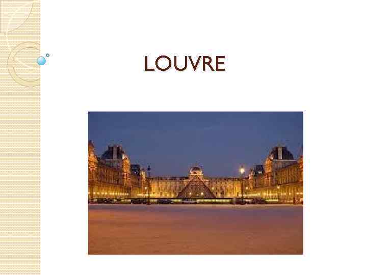 LOUVRE 