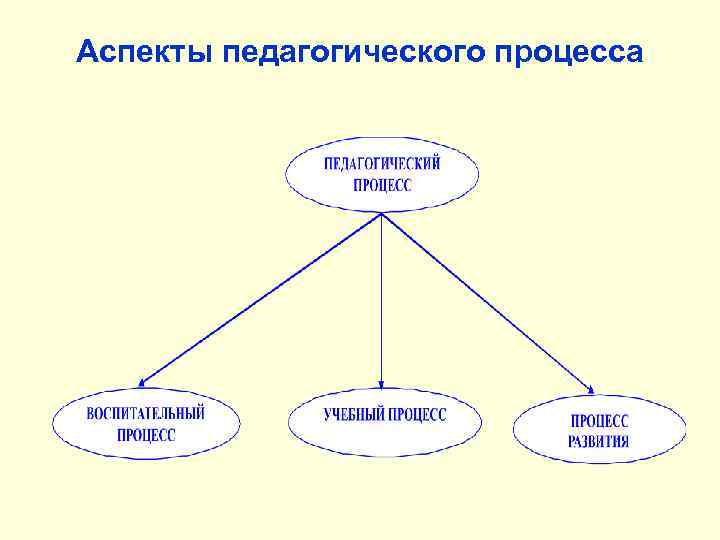 Аспекты педагогического процесса 