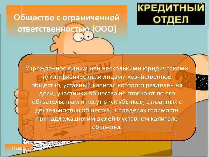 Общество с ограниченной ответственностью (ООО) Учрежденное одним или несколькими юридическими и/или физическими лицами хозяйственное