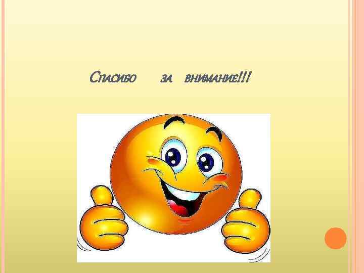 СПАСИБО ЗА ВНИМАНИЕ!!! 