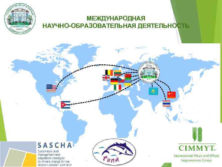 МЕЖДУНАРОДНАЯ НАУЧНО-ОБРАЗОВАТЕЛЬНАЯ ДЕЯТЕЛЬНОСТЬ 