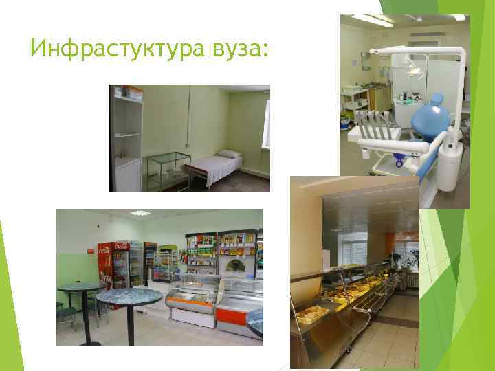 Инфрастуктура вуза: 