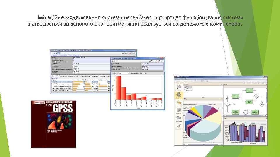 Імітаційне моделювання системи передбачає, що процес функціонування системи відтворюється за допомогою алгоритму, який реалізується