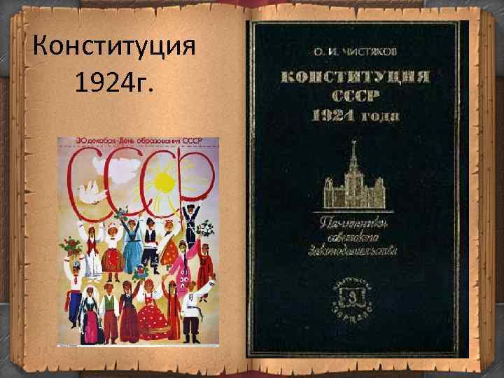 Конституция 1924 25