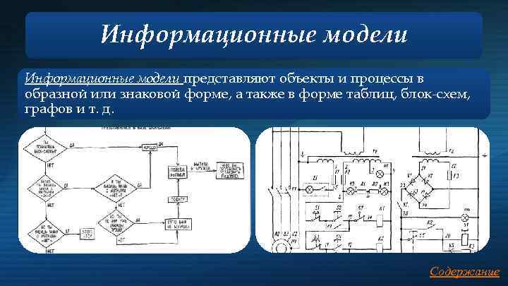 Информационные модели представляют объекты и процессы в образной или знаковой форме, а также в