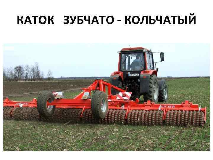 КАТОК ЗУБЧАТО - КОЛЬЧАТЫЙ 