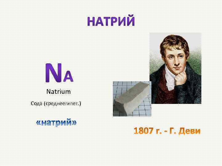 Natrium Сода (среднеегипет. ) 