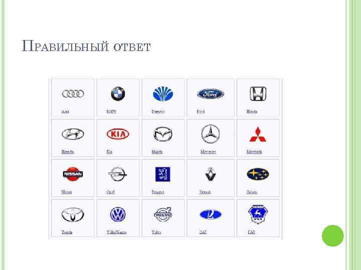 ПРАВИЛЬНЫЙ ОТВЕТ 