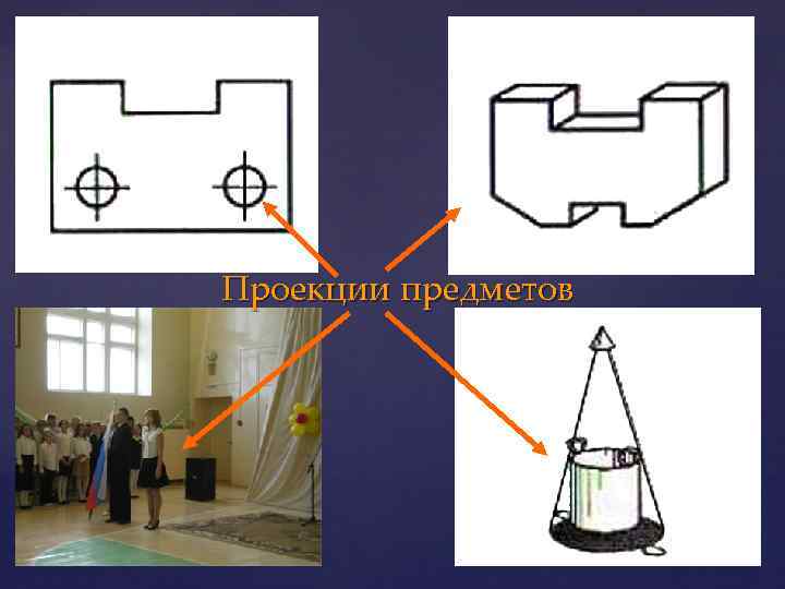 Проекции предметов 