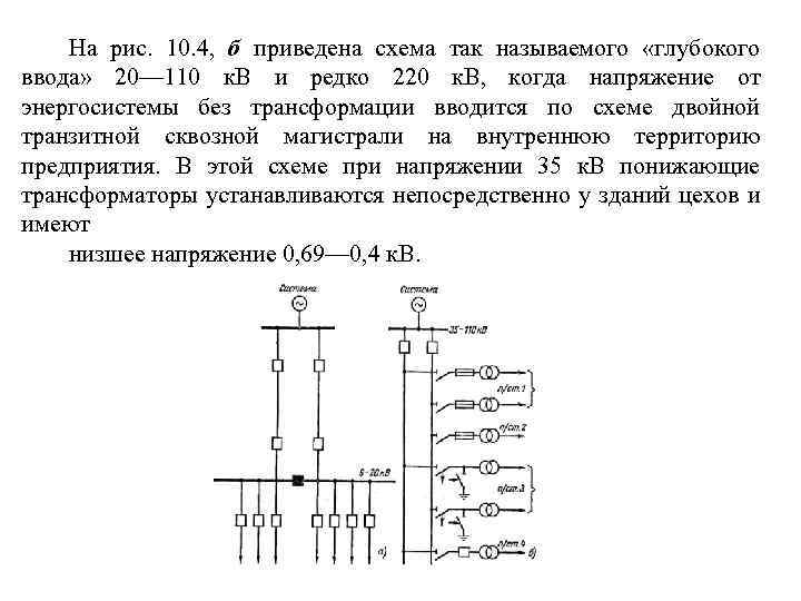 В приведенной схеме