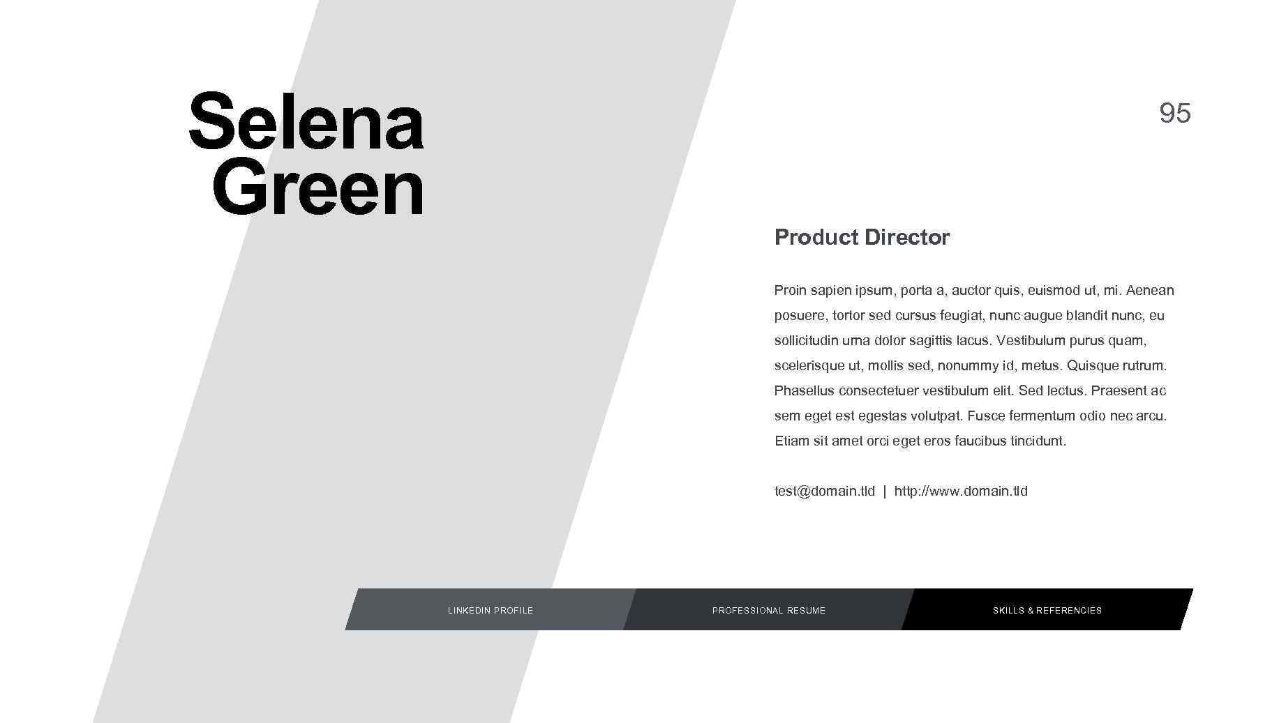 Selena Green 95 Product Director Proin sapien ipsum, porta a, auctor quis, euismod ut,