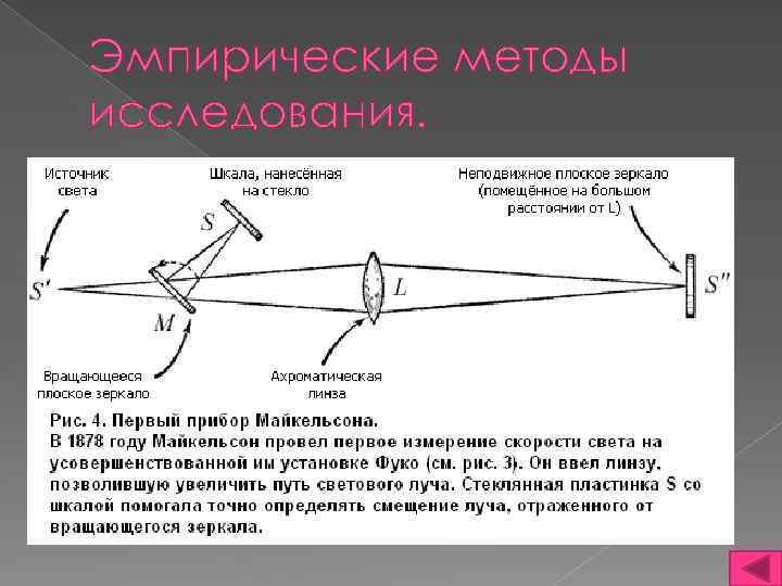 Эмпирические методы исследования. 
