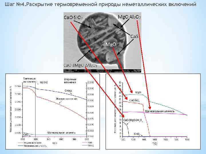 Шаг № 4. Раскрытие термовременной природы неметаллических включений 