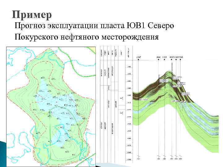 Подсчетный план месторождения