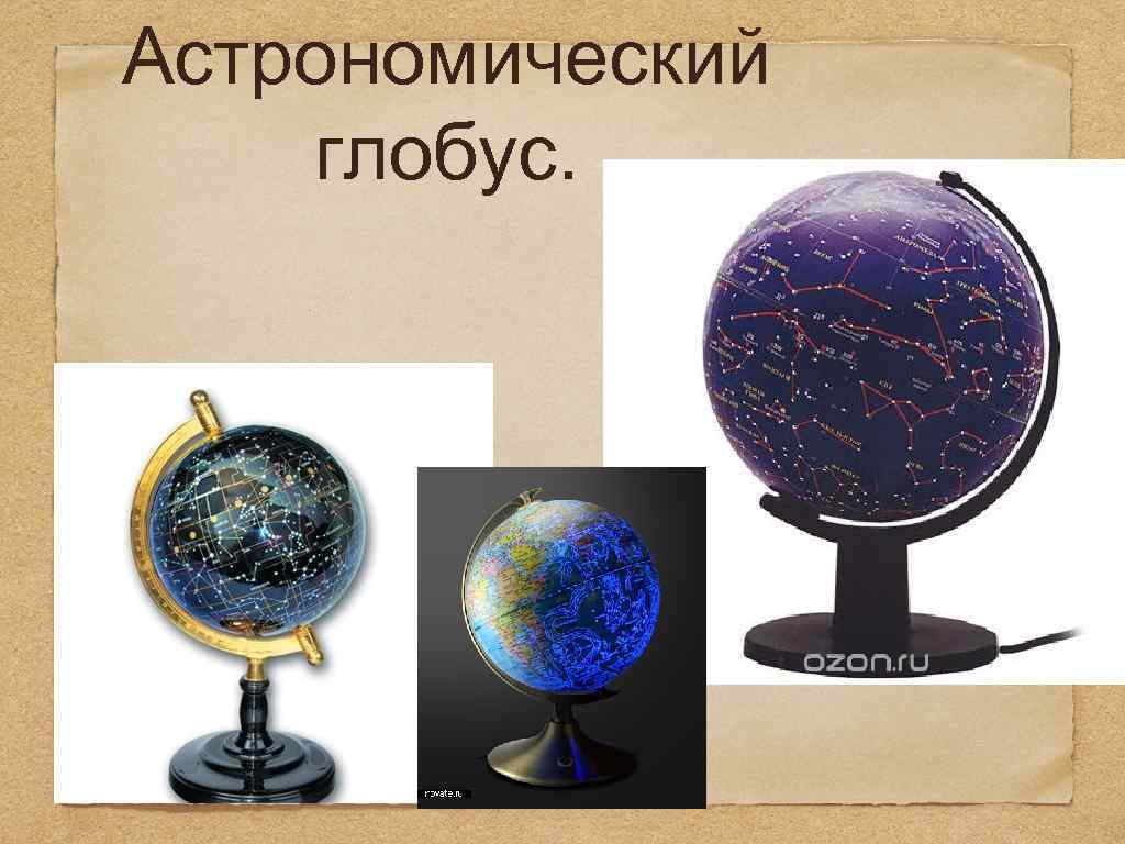 Астрономический глобус. 