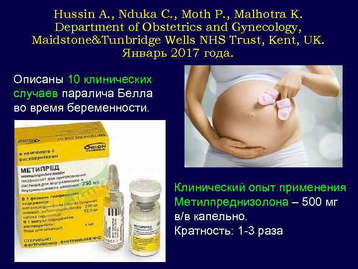 Hussin A. , Nduka C. , Moth P. , Malhotra К. Department of Obstetrics