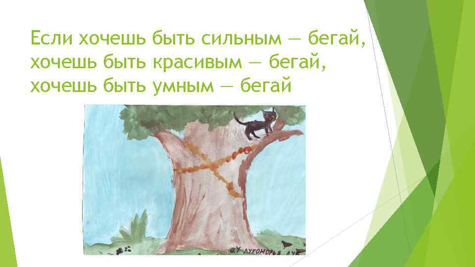 Если хочешь быть сильным — бегай, хочешь быть красивым — бегай, хочешь быть умным