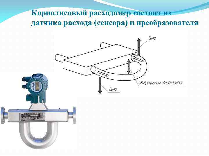 Кориолисовый расходомер фото