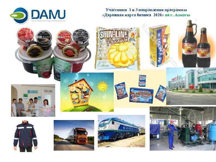 Участники 1 и 3 направления программы «Дорожная карта бизнеса 2020» по г. Алматы 