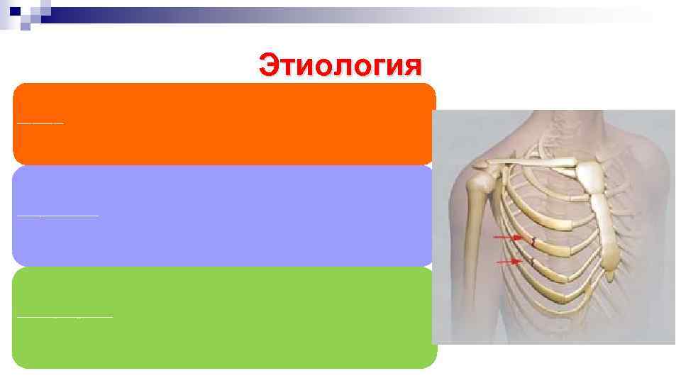 Этиология болезни является стандартной, прибавляется лишь этологический фактор – травма с открытием «ворот» для