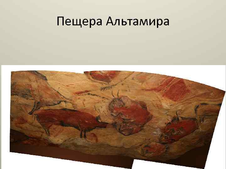 Пещера Альтамира 