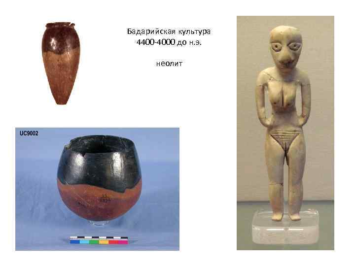 Бадарийская культура 4400 -4000 до н. э. неолит 