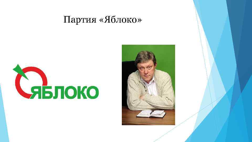 Партия «Яблоко» 