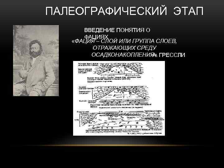 ПАЛЕОГРАФИЧЕСКИЙ ЭТАП ВВЕДЕНИЕ ПОНЯТИЯ О ФАЦИЯХ «ФАЦИЯ – СЛОЙ ИЛИ ГРУППА СЛОЕВ, ОТРАЖАЮЩИХ СРЕДУ