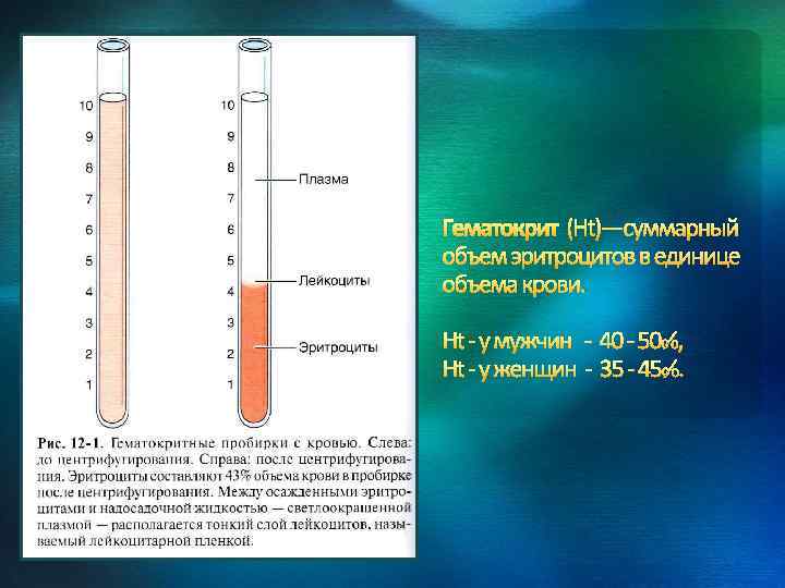 Низкий гематокрит