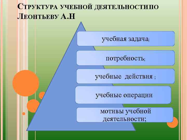 Структура учебного занятия