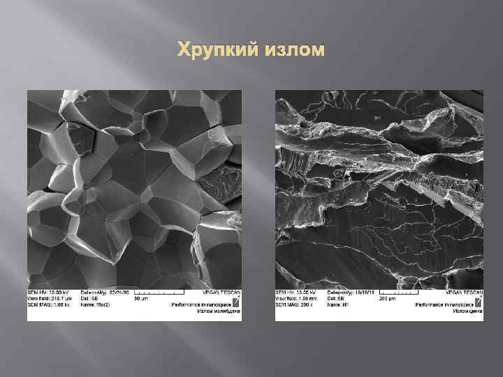 Хрупкий излом 