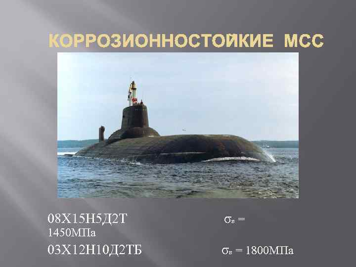 08 Х 15 Н 5 Д 2 Т σв = 1450 МПа 03 Х