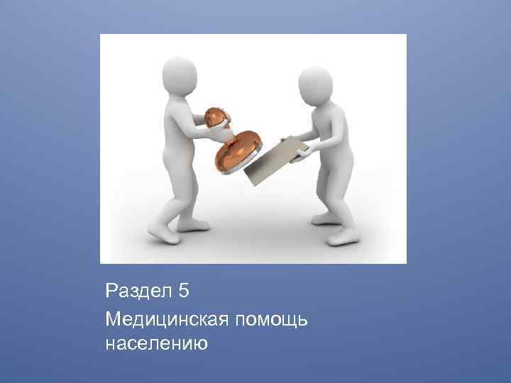 Раздел 5 Медицинская помощь населению 