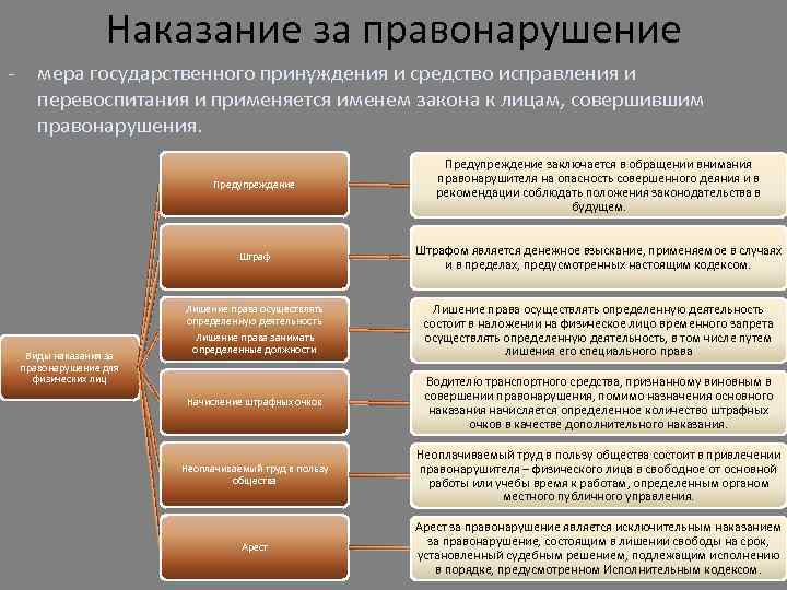 Заполните пропуски в схеме соотнесите приведенные примеры с видами административных правонарушений