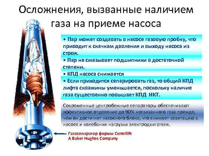 Высшие газы. Давление на приеме насоса. Сепаратор ЭЦН. Влияние газа на работу УЭЦН. Давление на приеме насоса ЭЦН.