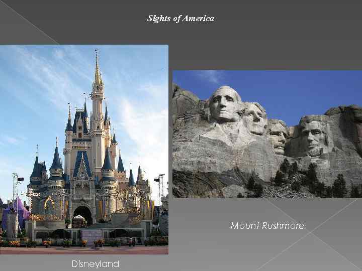 Sights of America Mount Rushmore Disneyland 