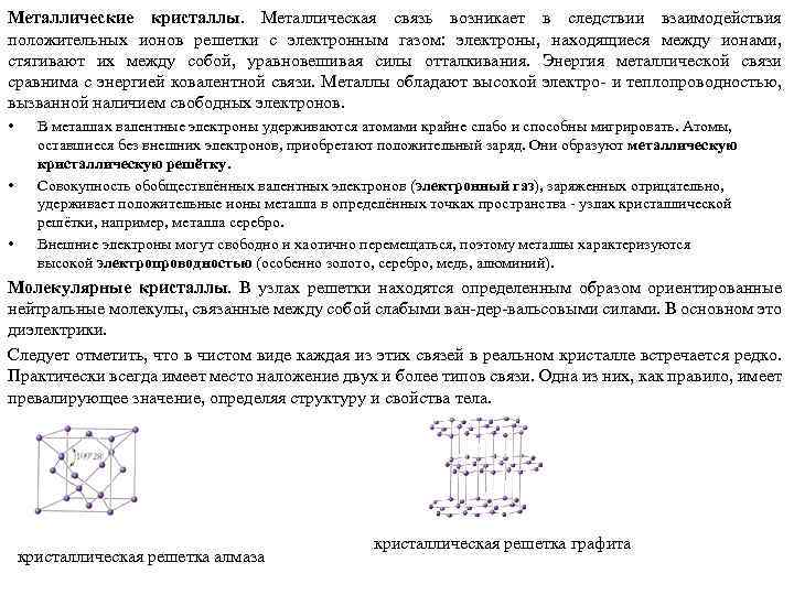 Заряд положительных ионов решетки