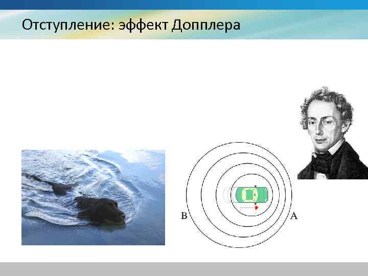 Отступление: эффект Допплера 