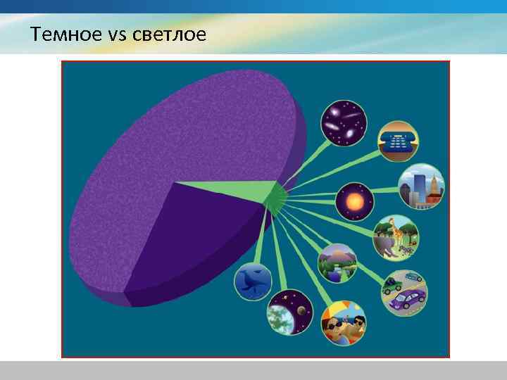 Темное vs светлое 