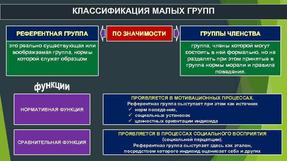 Вид группы взгляды и нормы которой служат образцом для личности