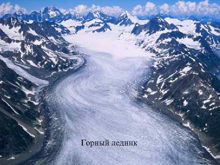Горный ледник 