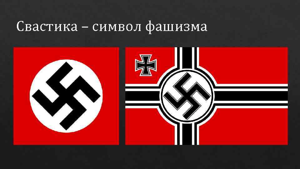 Свастика – символ фашизма 