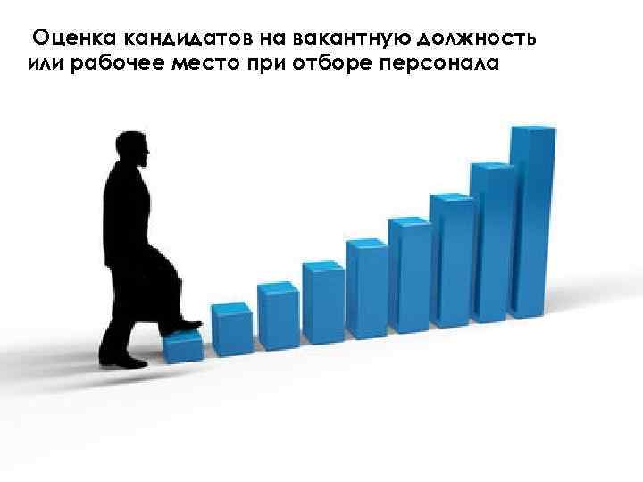  Оценка кандидатов на вакантную должность или рабочее место при отборе персонала 