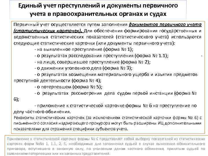 Статистический документ единого образца содержащий программу и результаты наблюдения