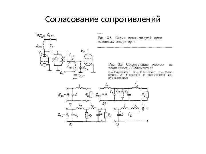 Схема радиопередающего устройства