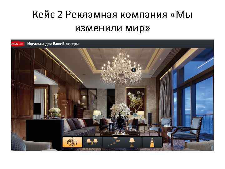 Кейс 2 Рекламная компания «Мы изменили мир» 