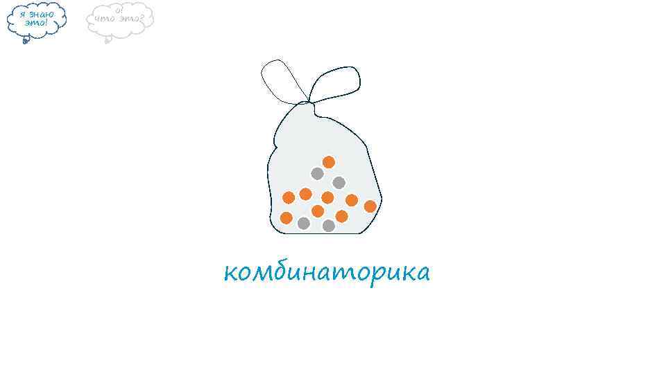 я знаю это! о! что это? комбинаторика 